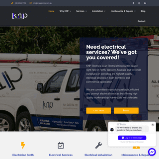 Your Electrician | #1 Electrical Company | Contractor Perth - KNP Electrics