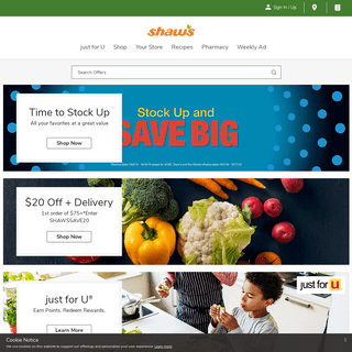 A complete backup of shaws.com