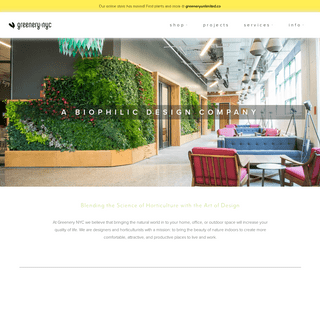 Greenery NYC | A Biophilic Design Company