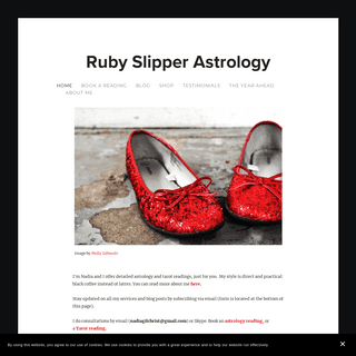 Ruby Slipper Astrology