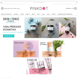 PinkDOT - jedinečná a zajímavá kosmetika, kterou si prostě zamilujete!