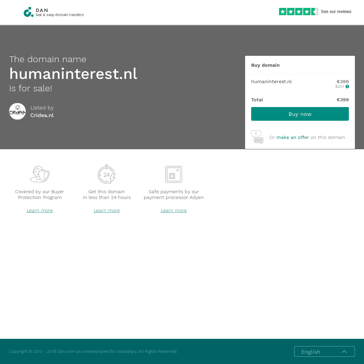 A complete backup of humaninterest.nl