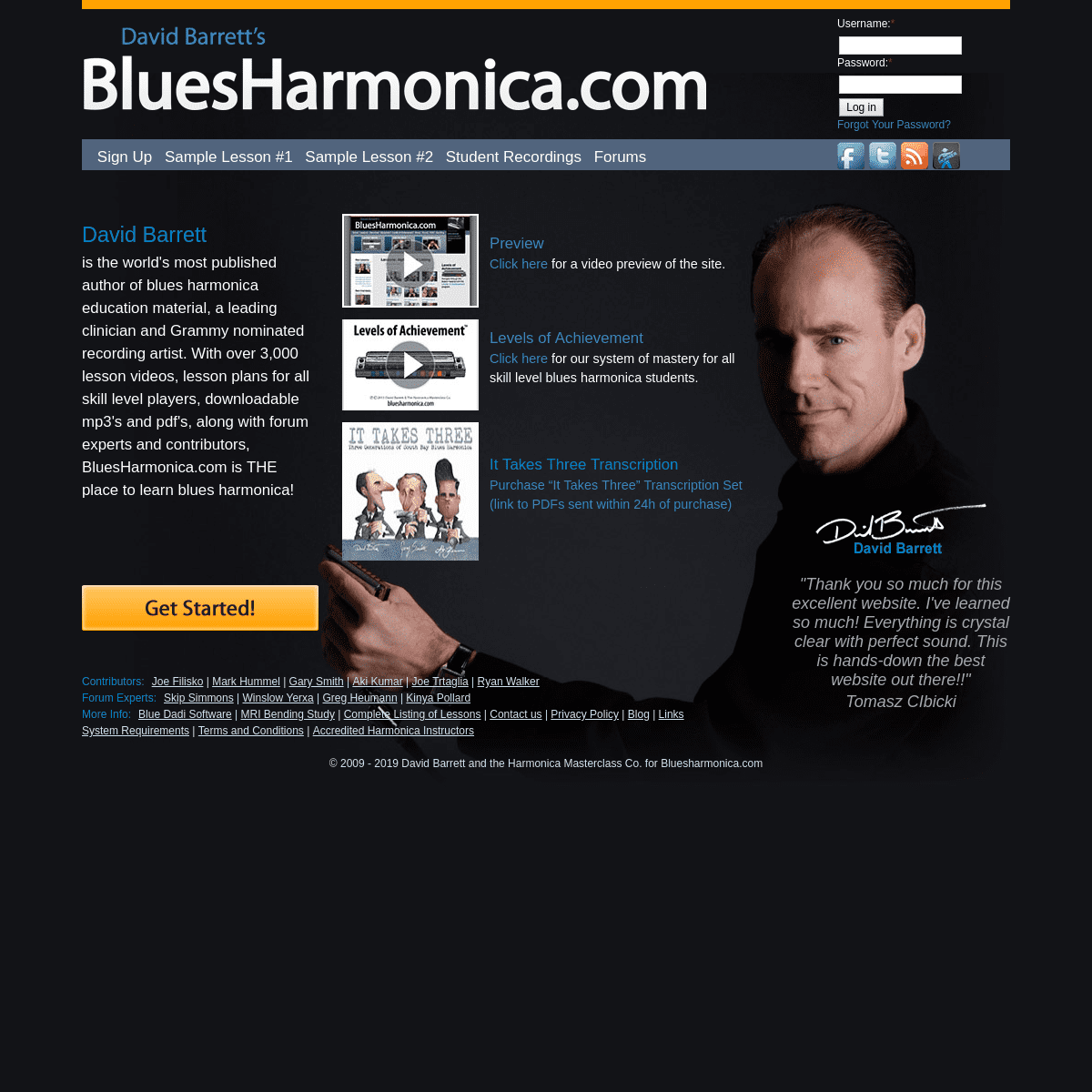 A complete backup of bluesharmonica.com