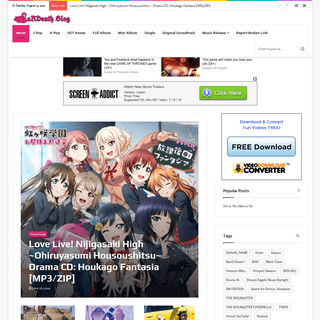 SaRDeath Blog - Free Download Music J-Pop, K-Pop, OST Anime Zip Rar Mp3 320 Kbps New