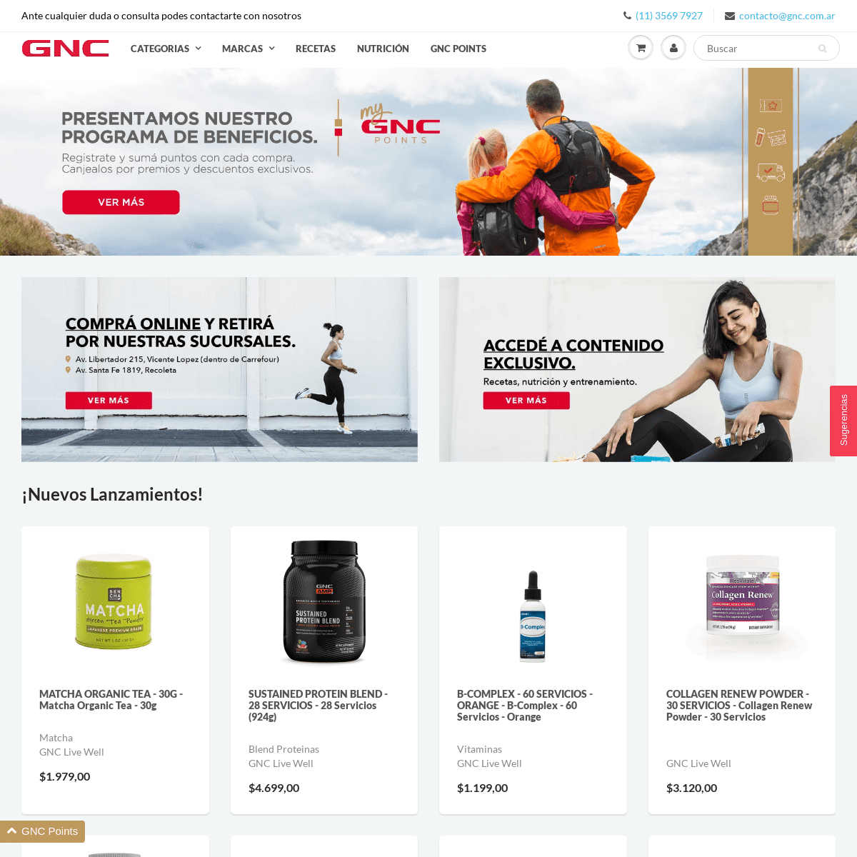 A complete backup of gnc.com.ar