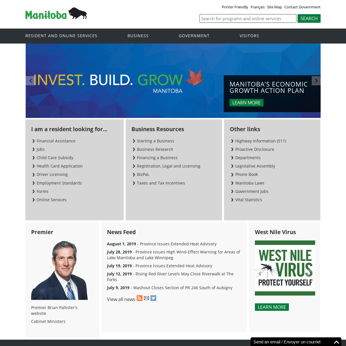 Province of Manitoba | Home Page