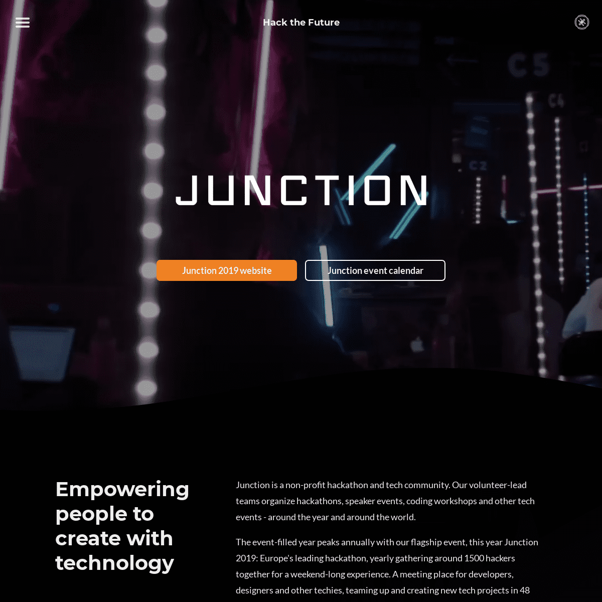 Junction | Hack the Future