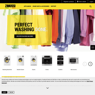 White goods and home appliances | Zanussi