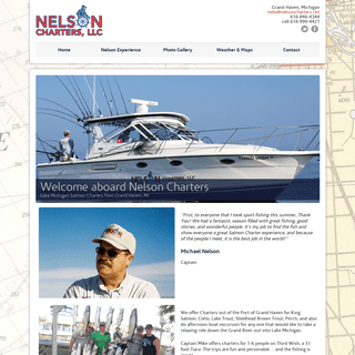 Nelson Charters - Lake Michigan Salmon Fishing Charters from Grand Haven
