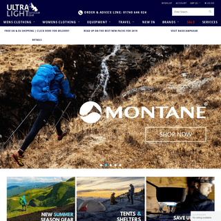 Ultralight Outdoor Gear | UK | Browse our online shop