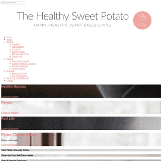 The Healthy Sweet Potato - Happy, Healthy Plant-based Living