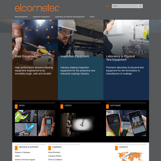 Elcometer - World Leaders in Inspection Equipment, Blast Equipment and Laboratory & Physical Test Equipment