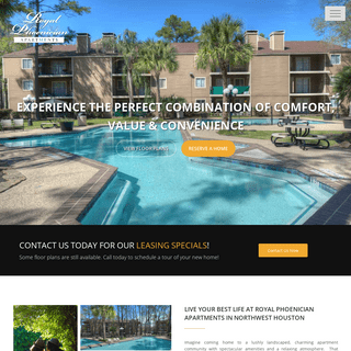 Royal Phoenician | Apartments for rent in Southwest Houston TX