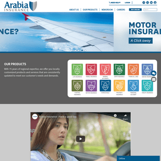 Arabia Insurance - 75 years of experience
