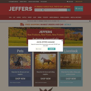 Jeffers Pet Supplies, Horse Supplies, Livestock Supplies | Jeffers Pet