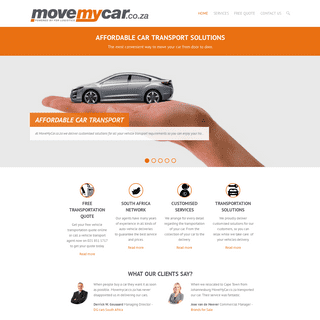  MoveMyCar.co.za | Professional Car Transport solutions