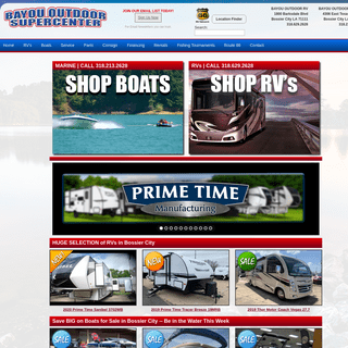 Bayou Outdoor Supercenter | Louisiana RVs and Boats for Sale