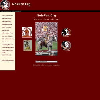 Florida State Seminole Fans' Archives
