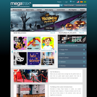 Megatrax - Megatrax Production Music Library | Catalog & Custom Music