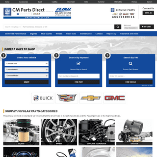 GMPartsDirect.com | GM Parts Direct: Your direct source for Genuine GM Parts