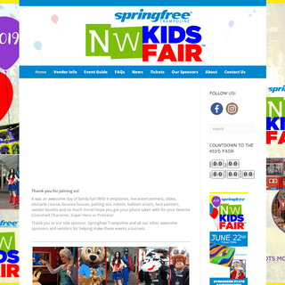 Welcome to the Springfree Trampoline NW Kids Fair! - NW Kid's Fair