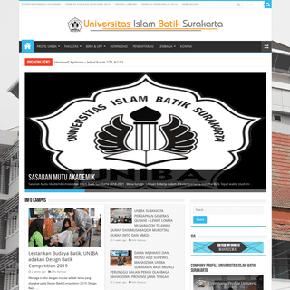Universitas Islam Batik Surakarta â€“ Entrepreneurial University