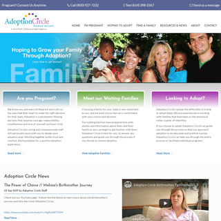 Adoption Circle, a non-profit state-licensed Adoption Agency
