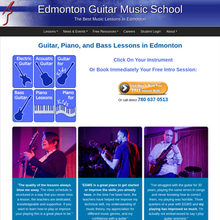 Edmonton Guitar Music School | The Best Music Lessons In Edmonton