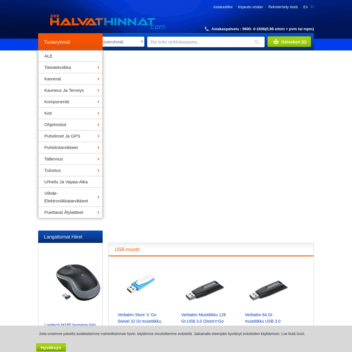HalvatHinnat.com - Osta puhelintarvikkeet halvalla