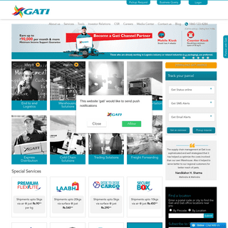 A complete backup of gati.com