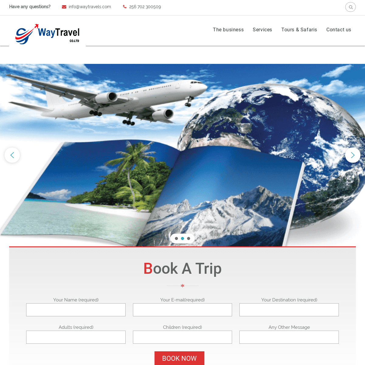 WayTravel Co. Ltd – We are here to take you there