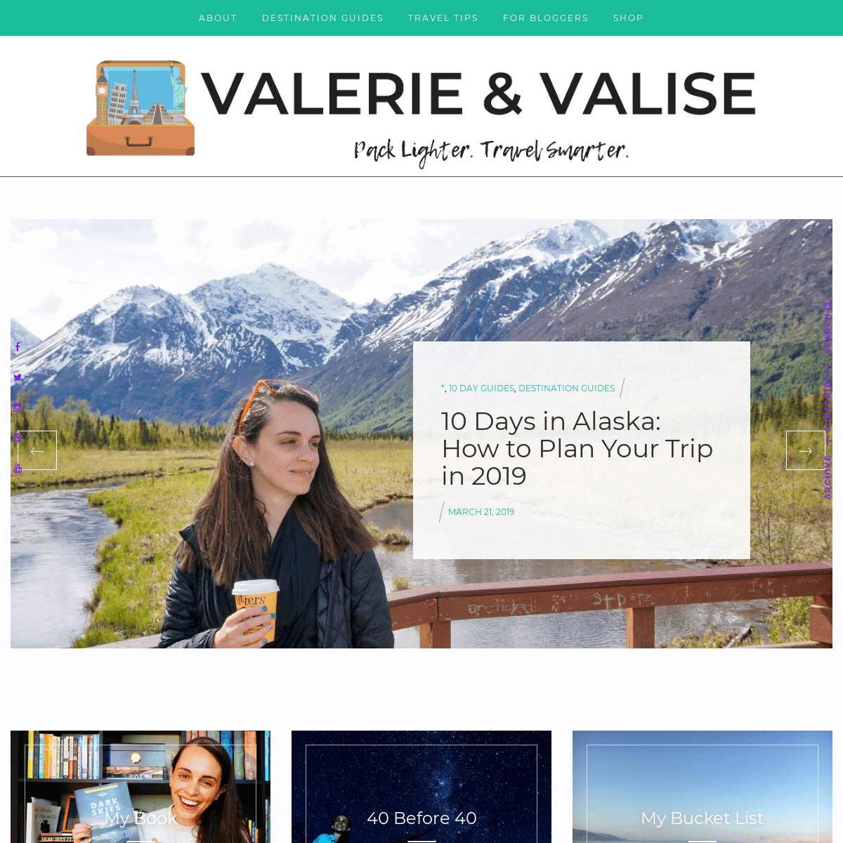 Valerie & Valise – Pack Lighter. Travel Smarter.