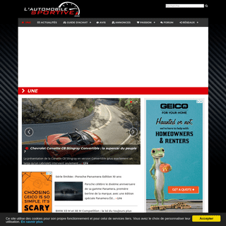 A complete backup of automobile-sportive.com