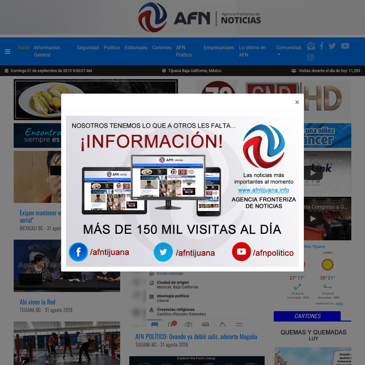 AFN Tijuana | Agencia Fronteriza de Noticias