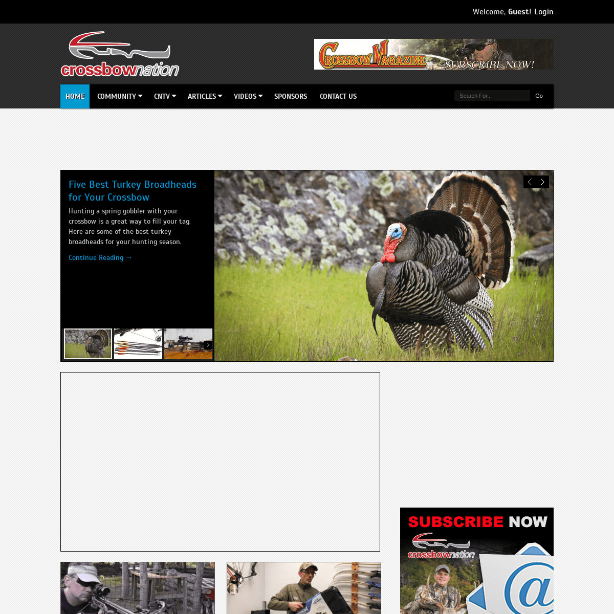 Crossbow Nation | Worlds Best Crossbow site!