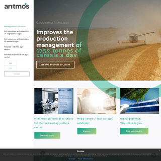 Software y soluciones de gestión para el negocio agroalimentario mundial / AritmosAgri