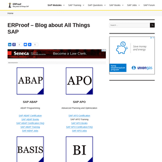 ERProof - Blog about All Things SAP