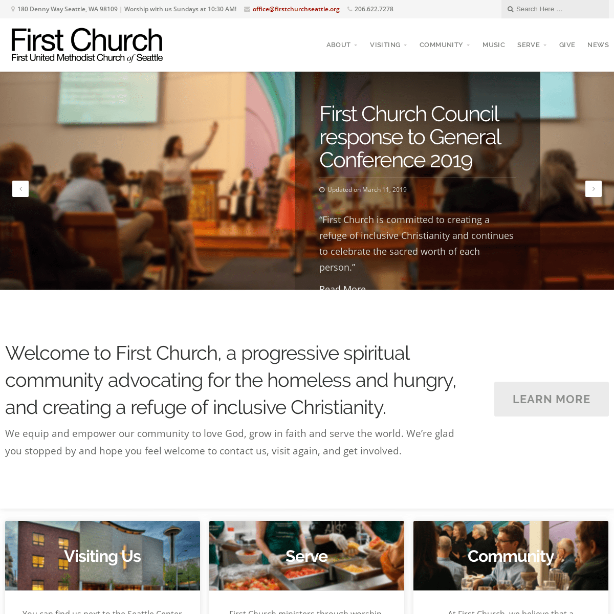 A complete backup of firstchurchseattle.org