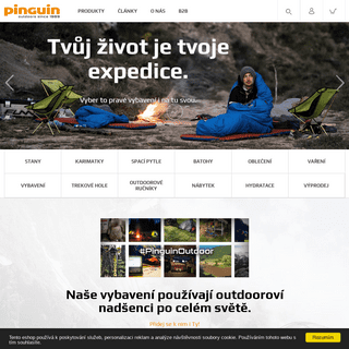 PINGUIN - česká značka outdoorového vybavení a oblečení