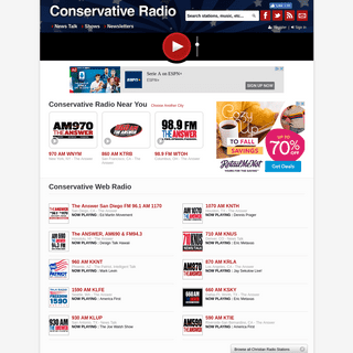 A complete backup of conservativeradio.com