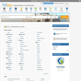 Business Directory - Yalwa™ India - Find, rate, share