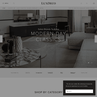 LuxDeco.com | Luxury Furniture, Designer Homeware & Lighting