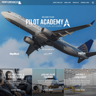 Pilot Training Academy | Become a skilled pilot. Excel as a Leader