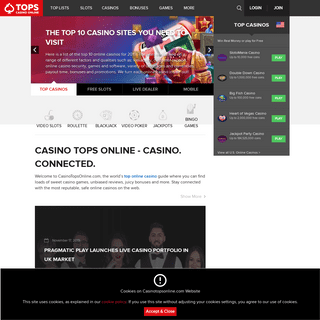 A complete backup of casinotopsonline.com