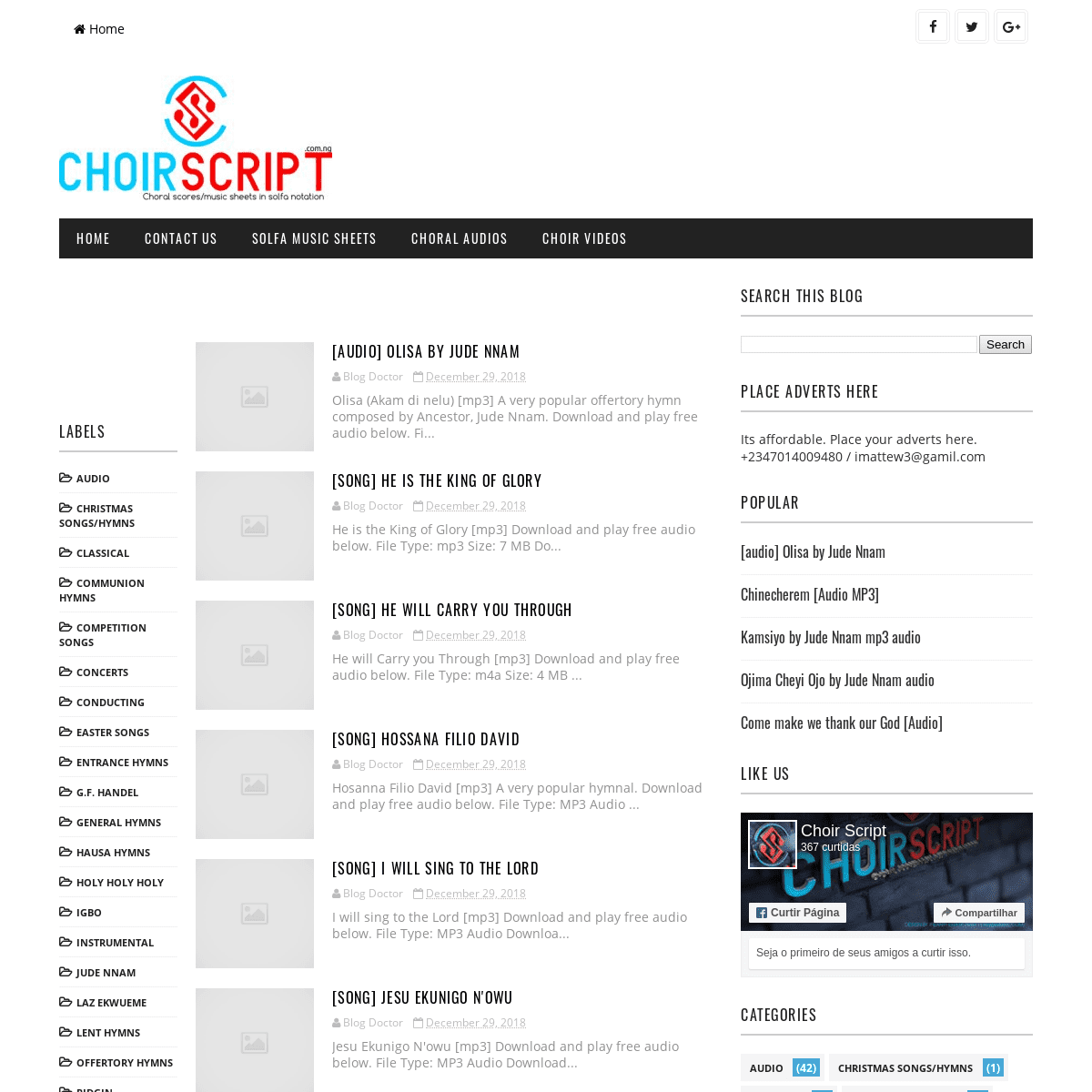 A complete backup of choirscriptmedia.blogspot.com