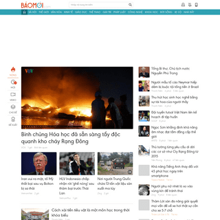 Báo Mới - Tin tức nóng nhất, tin tức mới nhất cập nhật liên tục 24H - BAOMOI.COM