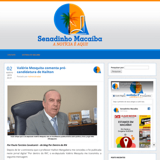A complete backup of senadinhomacaiba.com.br