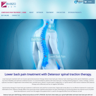 Lower Back Pain Treatment - Spinal Decompression - Therapy
