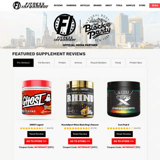 Fitness Informant | Supplement Reviews & Guides, Workout Tips & Industry News