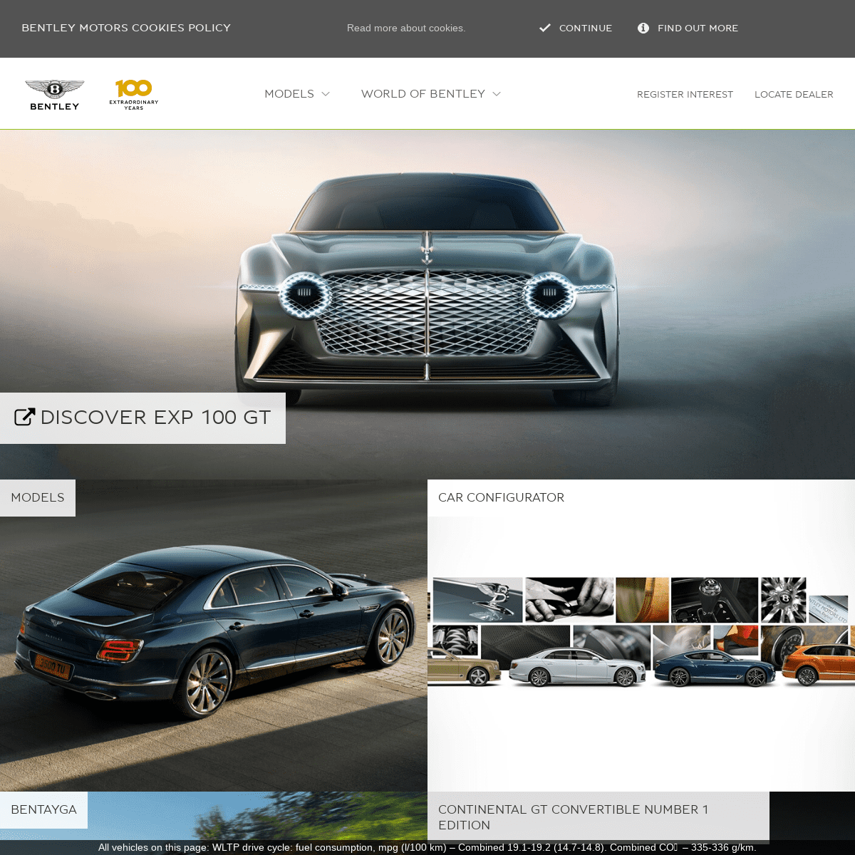 Official Bentley Motors website | Powerful, handcrafted luxury cars  